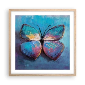 Een poster in een licht eiken lijst - In al zijn glorie - 50x50 cm