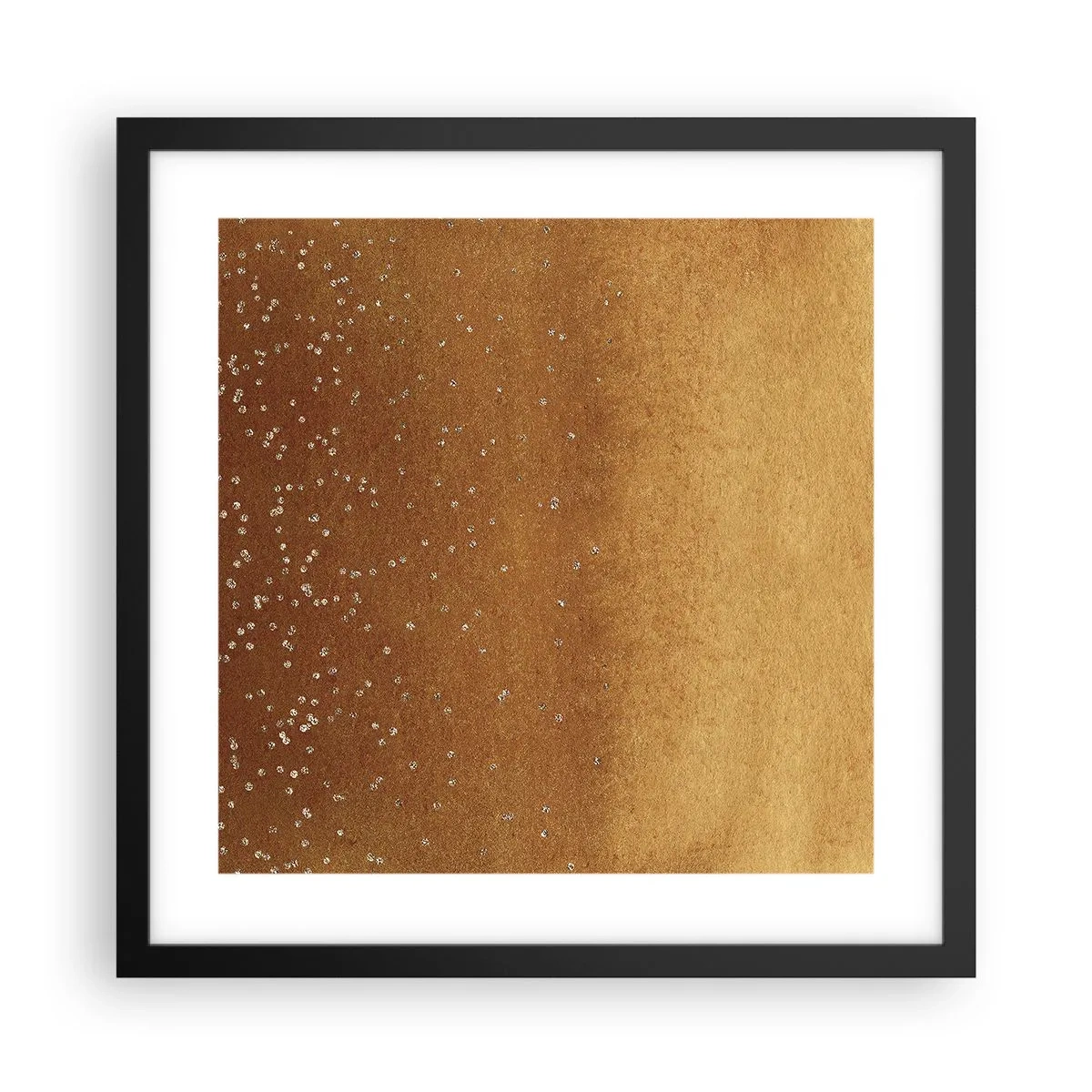 Poster in een zwarte lijst - De geboorte van het licht - 40x40 cm