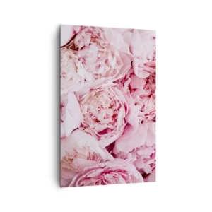 Schilderen op canvas - Knuffelend en geurig - 80x120 cm