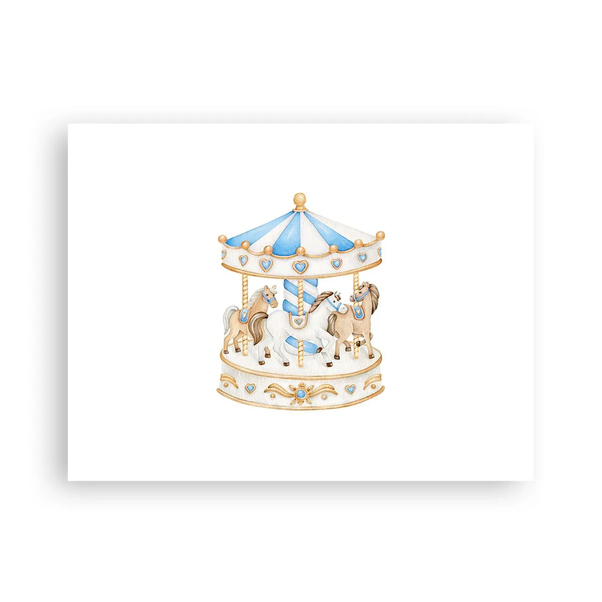 Poster - Zoete jeugd - 40x30 cm