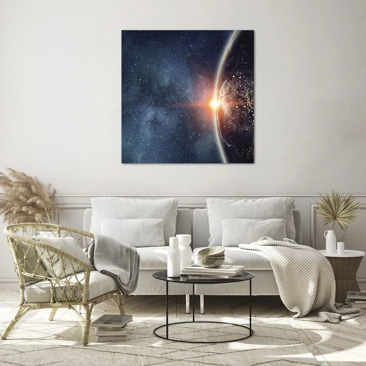 Schilderen op glas - In een nieuw perspectief - 60x60 cm