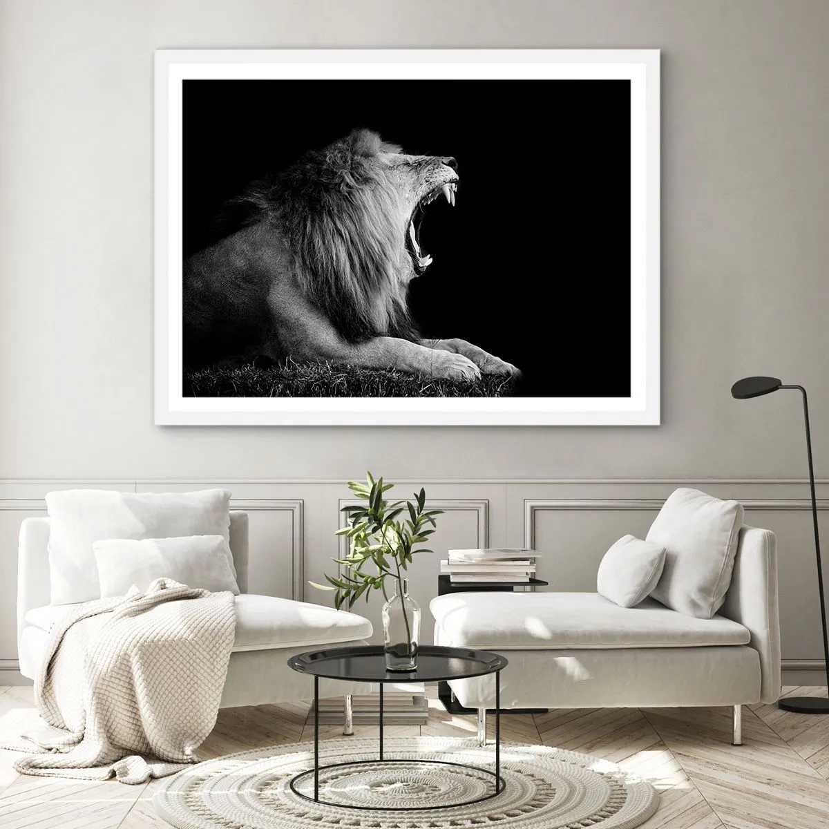 Poster in een witte lijst - Zonder enige twijfel - 70x50 cm