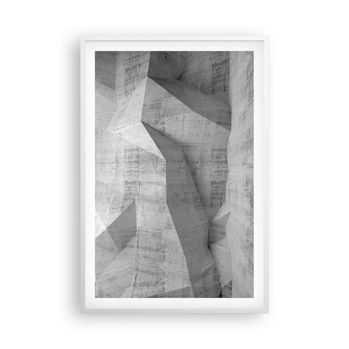 Poster in een witte lijst - Een echte uitdaging - 61x91 cm