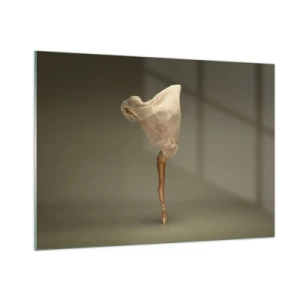 Schilderen op glas - Het zal snel omhoog vliegen - 100x70 cm