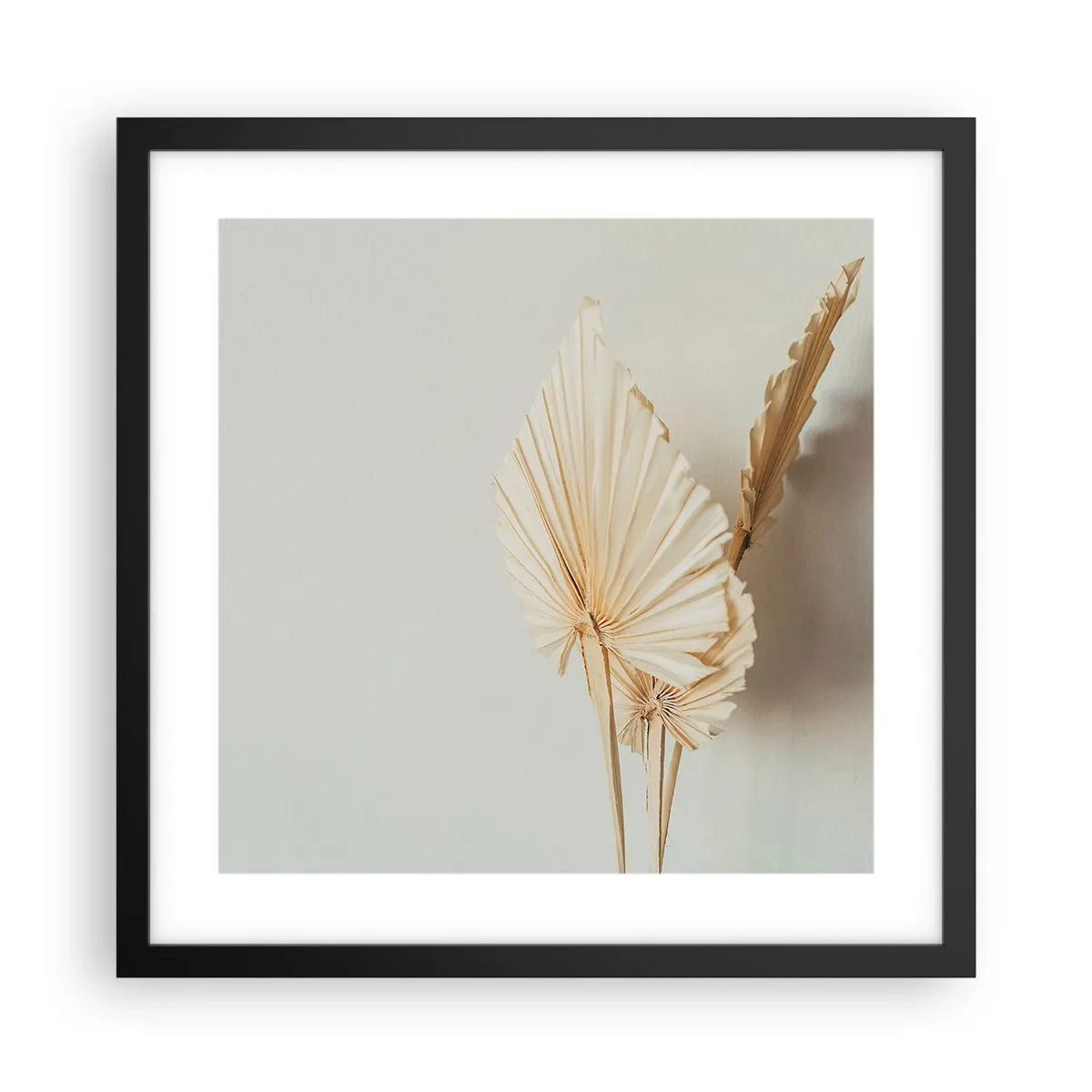 Poster in een zwarte lijst - Wanneer je verlichting nodig hebt - 40x40 cm