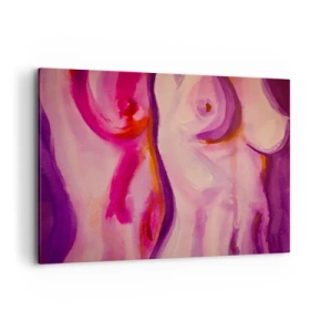 Schilderen op canvas - Ode aan vrouwelijkheid - 100x70 cm
