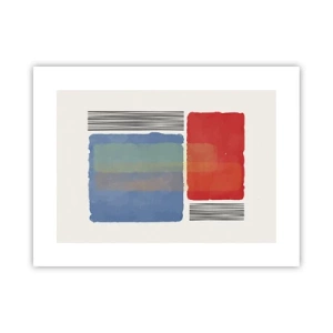 Poster - De geest en de letter van de geometrie - 40x30 cm