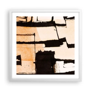 Poster in een witte lijst - Bestel echter - 50x50 cm