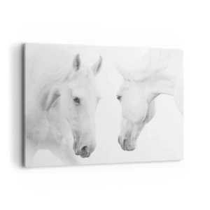 Schilderen op canvas - Is dit vriendschap...? - 100x70 cm