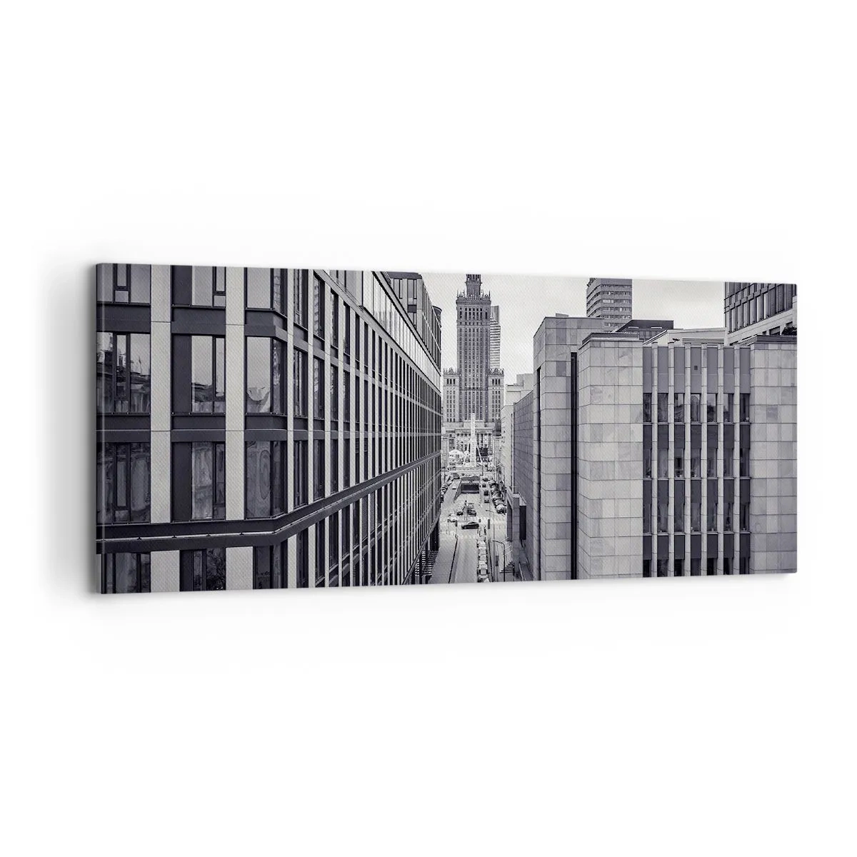 Schilderen op canvas - Warschau vallei - 100x40 cm