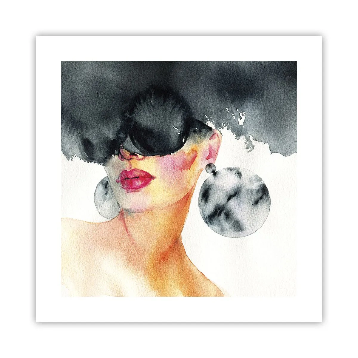 Poster - Het geheim van elegantie - 40x40 cm