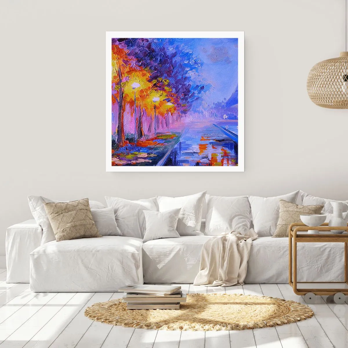 Poster - Een droomwandeling - 30x30 cm