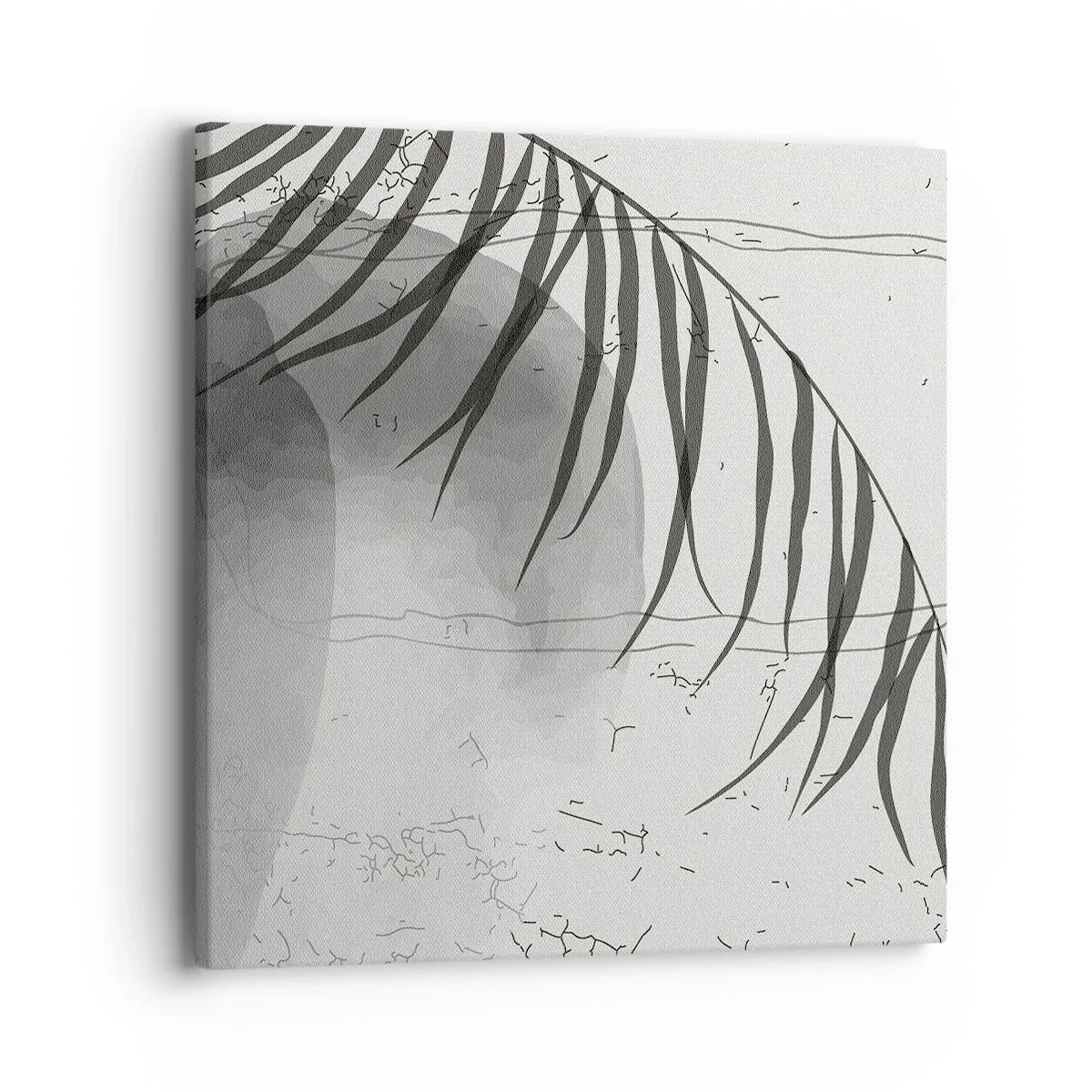 Schilderen op canvas - Het subtiele exotisme van de natuur - 40x40 cm