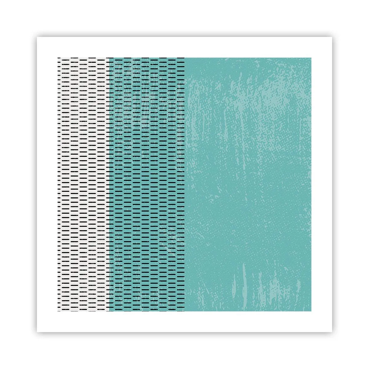 Poster - Een uitgebalanceerde compositie - 50x50 cm