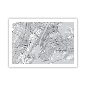 Poster - De anatomie van een metropool - 70x50 cm