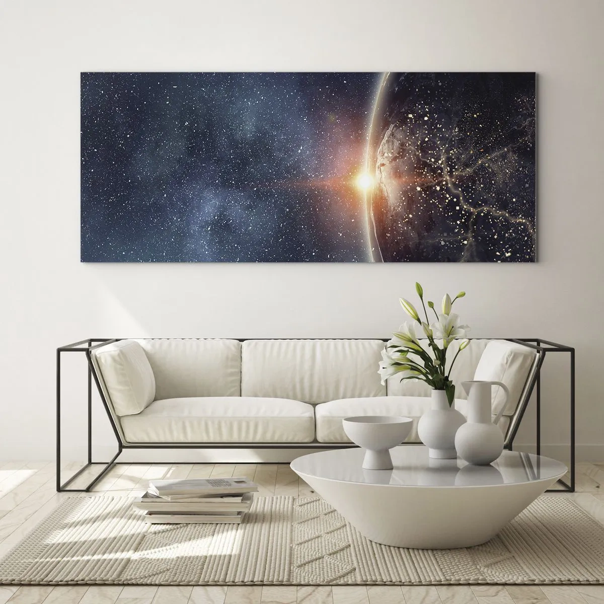 Schilderen op glas - In een nieuw perspectief - 120x50 cm