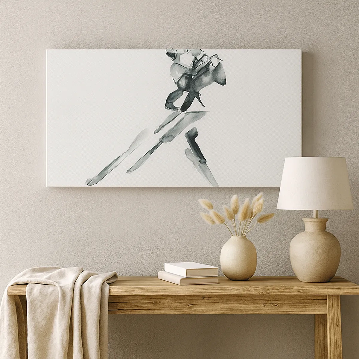 Schilderen op canvas - In één slag - 30x30 cm