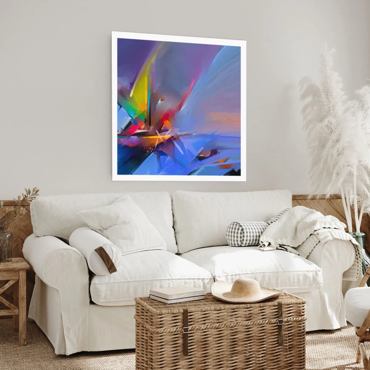 Poster - Propellers als een vogel - 40x40 cm