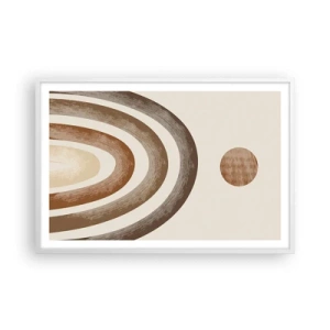 Poster in een witte lijst - In een sterrenstelsel ver, ver weg - 91x61 cm