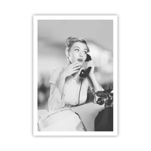 Poster - Hallo, het zijn de jaren 50. - 70x100 cm