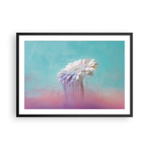 Poster in een zwarte lijst - De bloemenonderwereld - 70x50 cm