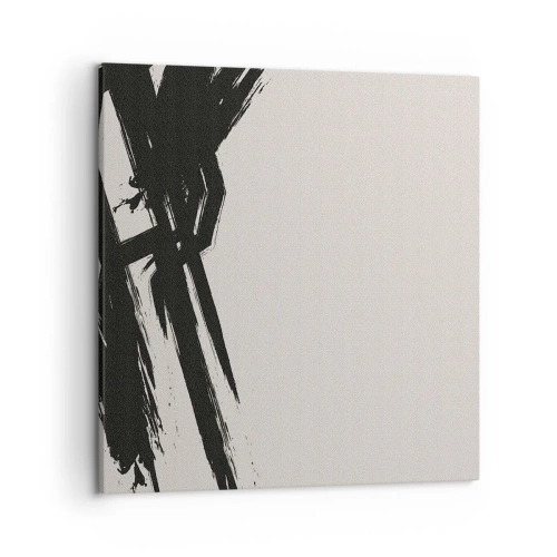 Schilderen op canvas - Onstuitbare haast - 50x50 cm