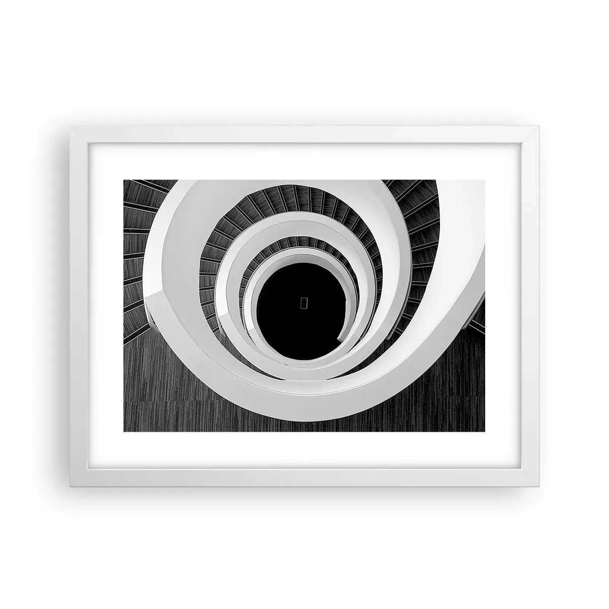 Poster in een witte lijst - Tot de kern van de zaak - 40x30 cm