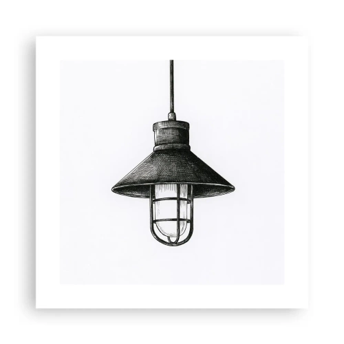 Poster - Zoals jaren geleden… - 40x40 cm