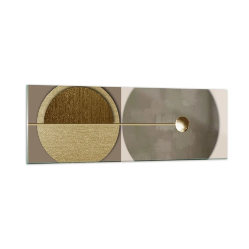Schilderen op glas - Perfecte balans - 90x30 cm