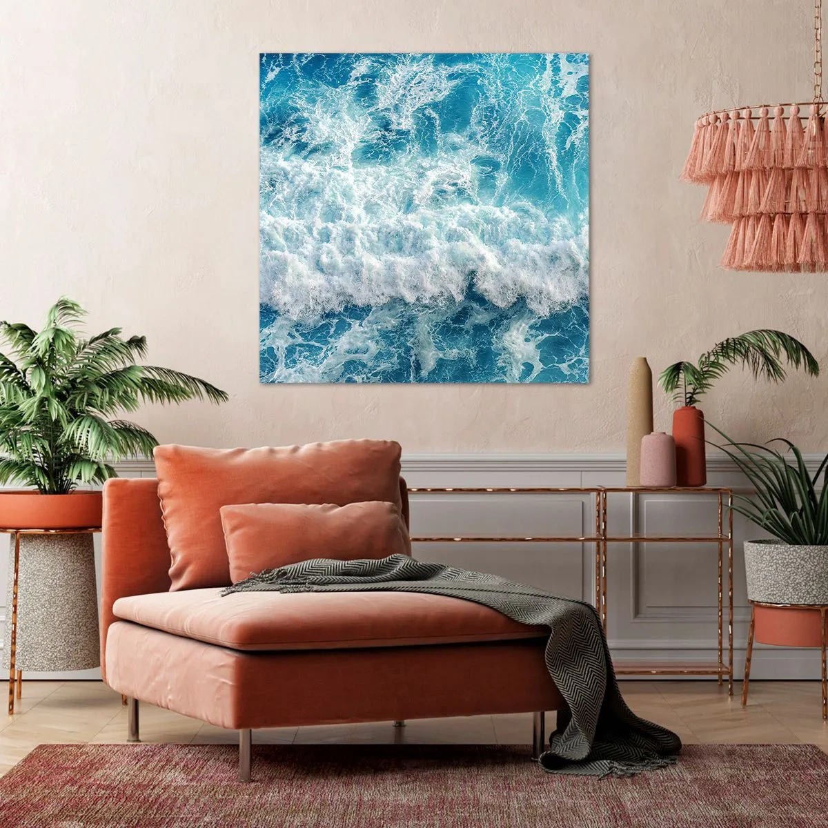 Schilderen op canvas - Vrolijk en springend - 60x60 cm