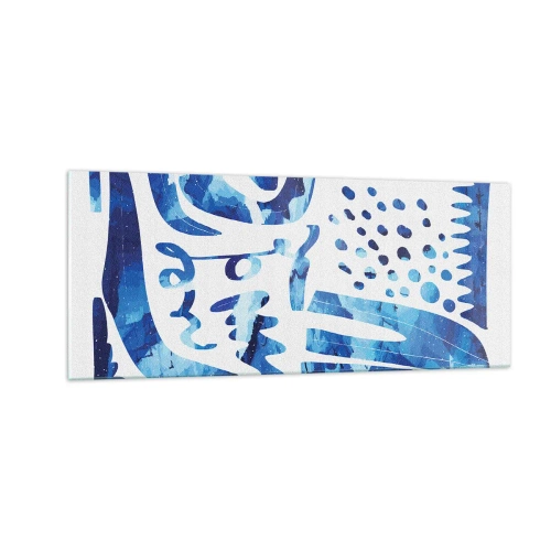 Schilderen op glas - Terug naar de wortels - 100x40 cm