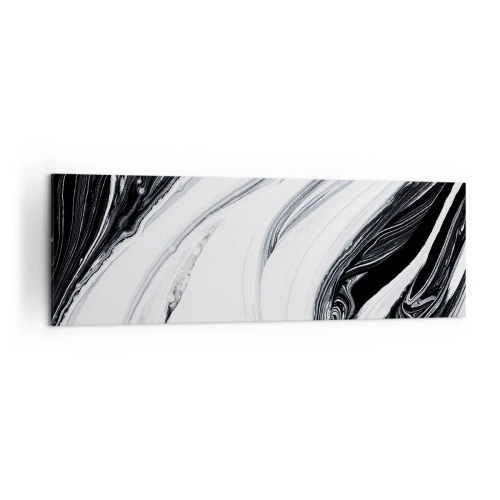 Schilderen op canvas - Een combinatie van tegenstellingen - 160x50 cm
