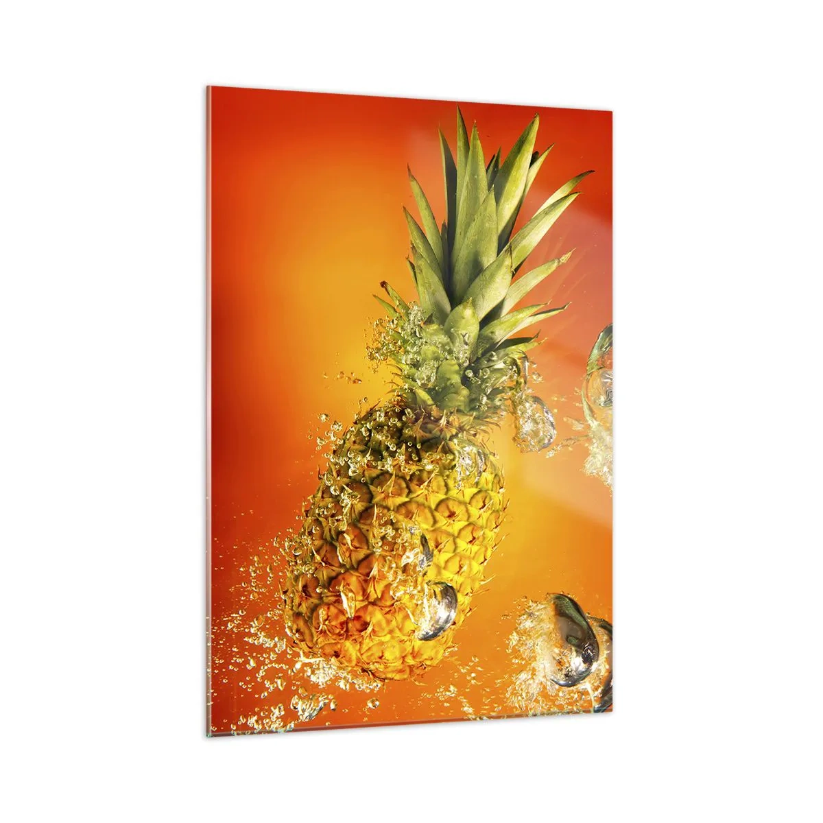 Schilderen op glas - Tropische sappige frisheid - 50x70 cm