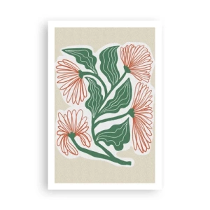 Poster - Folk en modern - 61x91 cm