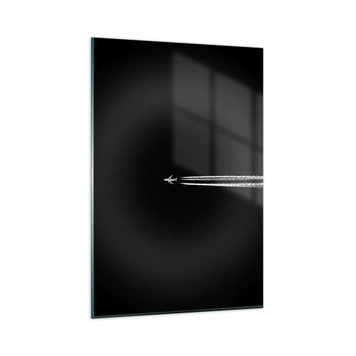 Schilderen op glas - Naar een andere dimensie - 80x120 cm