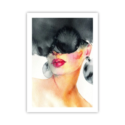 Poster - Het geheim van elegantie - 50x70 cm