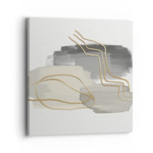 Schilderen op canvas - Duur en beweging - 40x40 cm