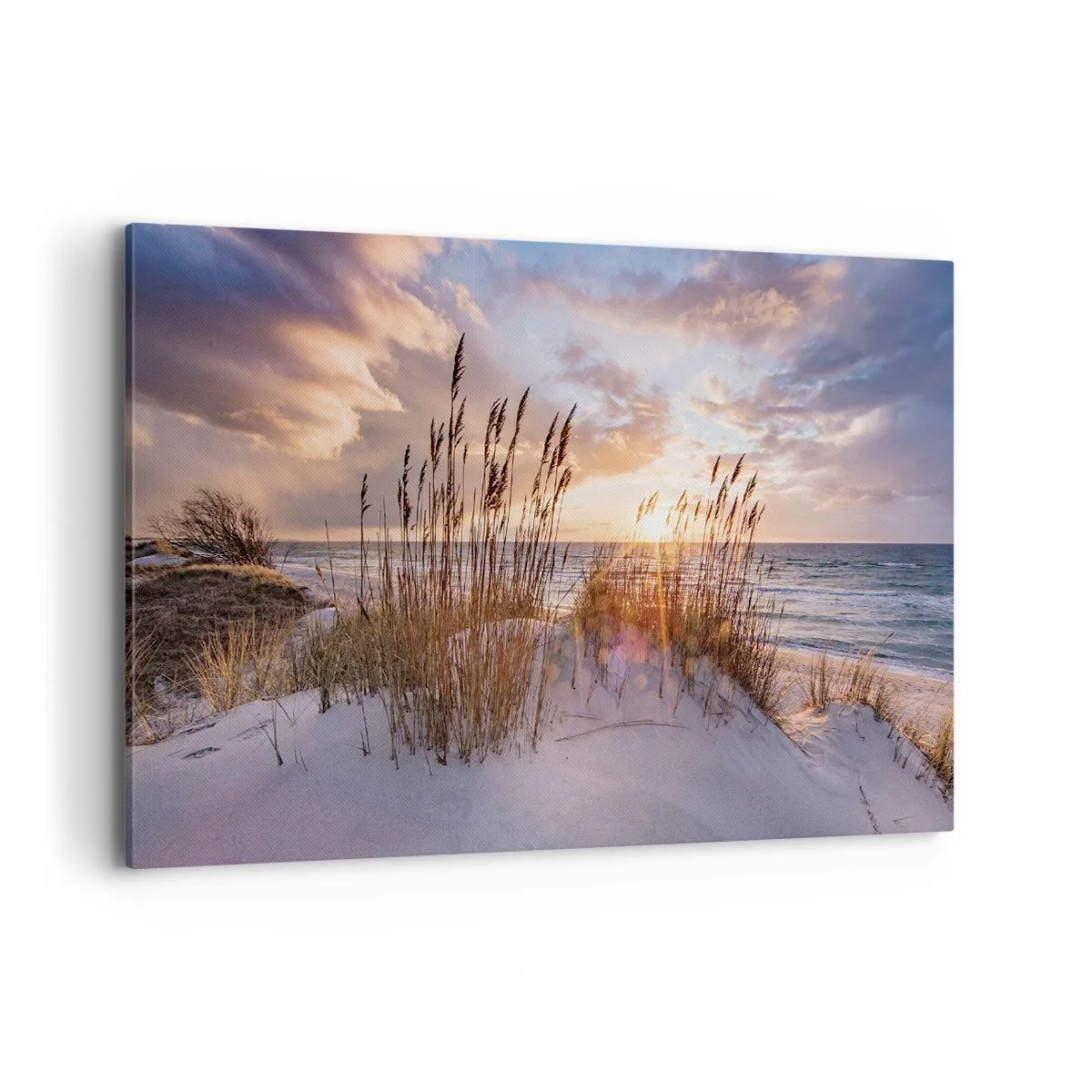 Schilderen op canvas - Afscheid van de zon en de wind - 120x80 cm