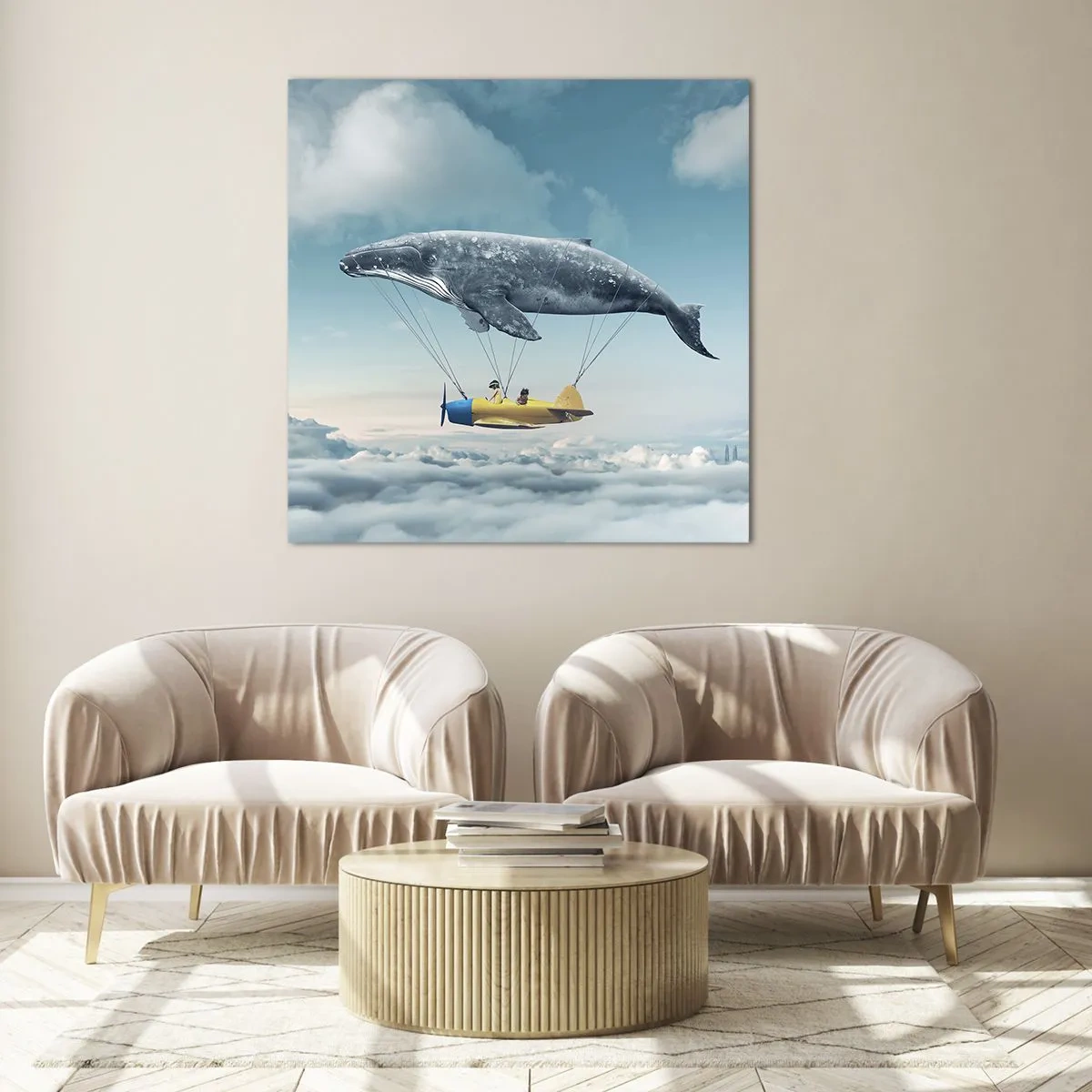 Schilderen op glas - Waarom niet? - 70x70 cm