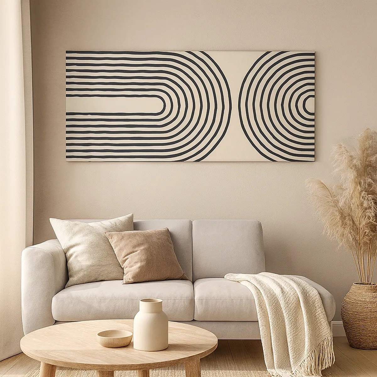 Schilderen op canvas - In een ogenblik ... - 30x30 cm