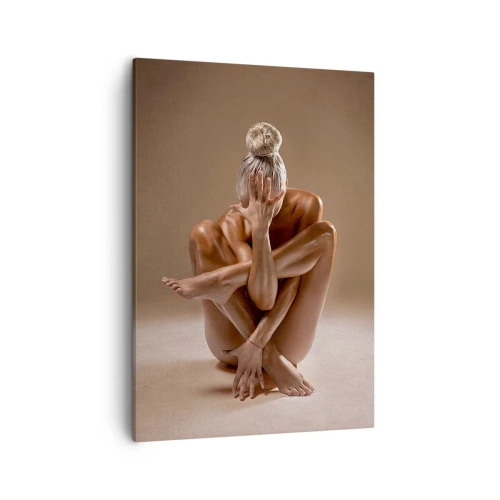 Schilderen op canvas - De eenheid van lichaam en geest - 50x70 cm