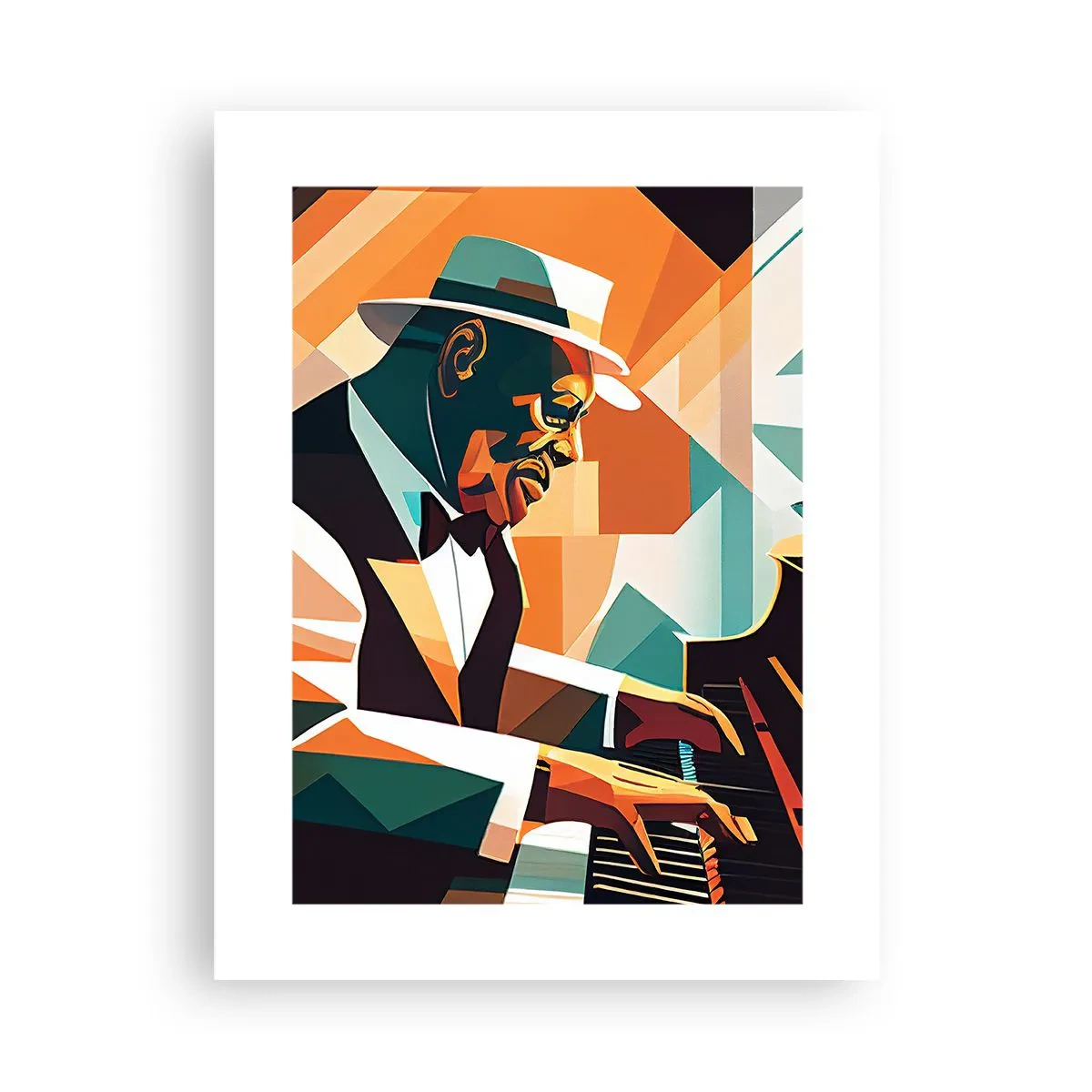 Poster - Al die jazz - 30x40 cm