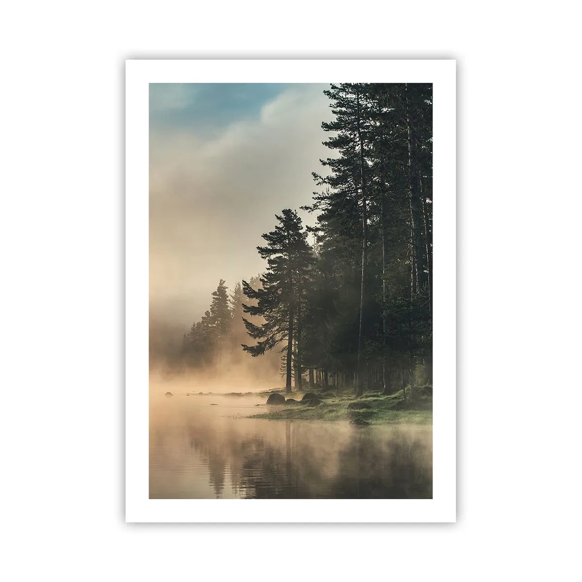 Poster - De geboorte van de dag - 50x70 cm