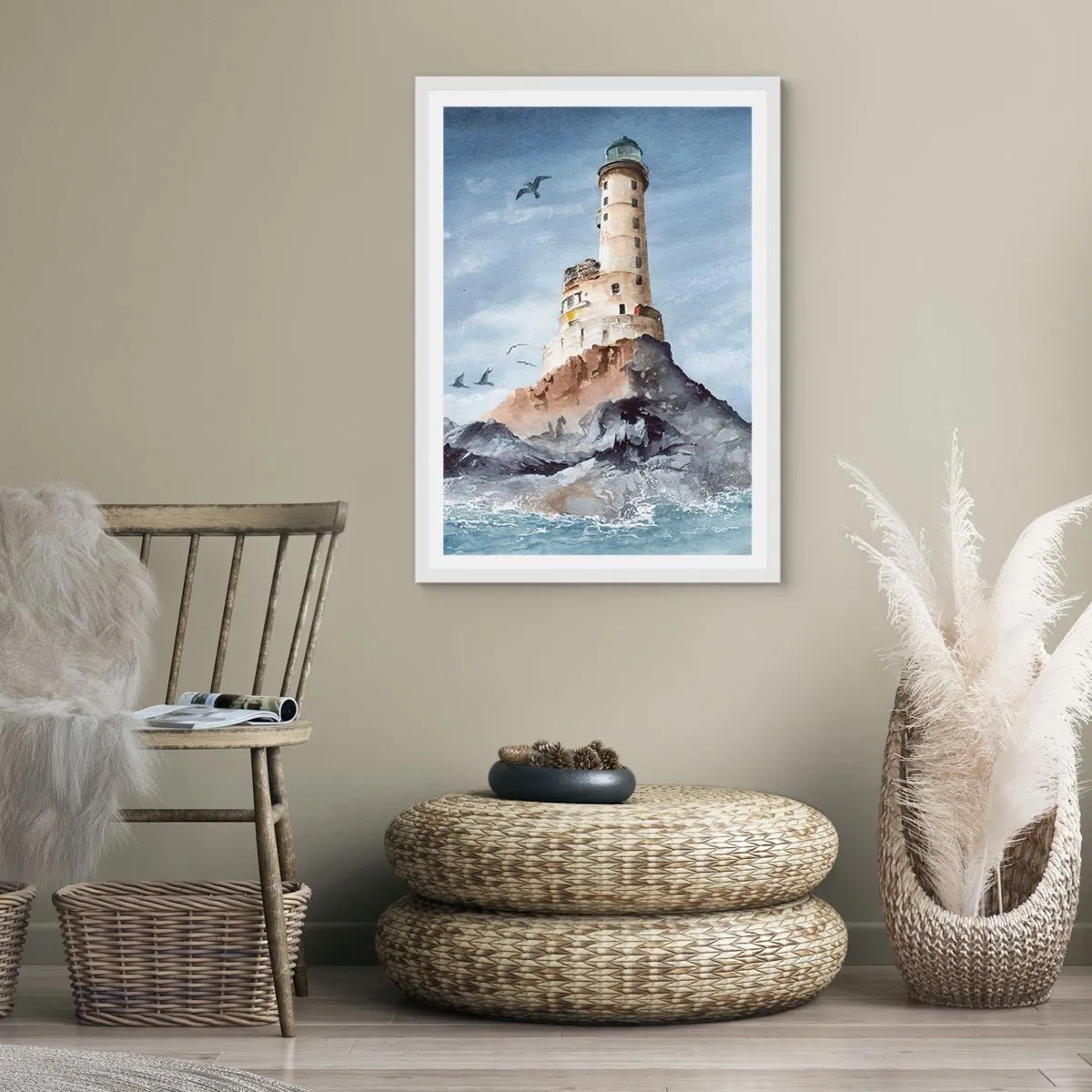 Poster in een witte lijst - Onoverwinnelijk - 50x70 cm