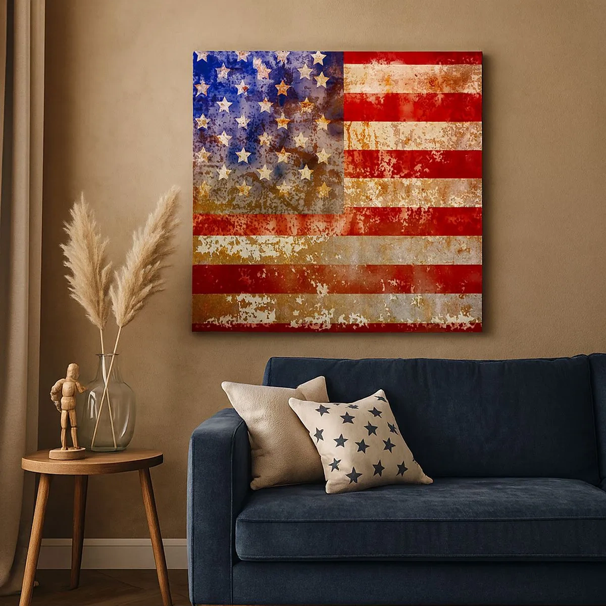 Schilderen op canvas - Glorie vervaagt niet - 30x30 cm