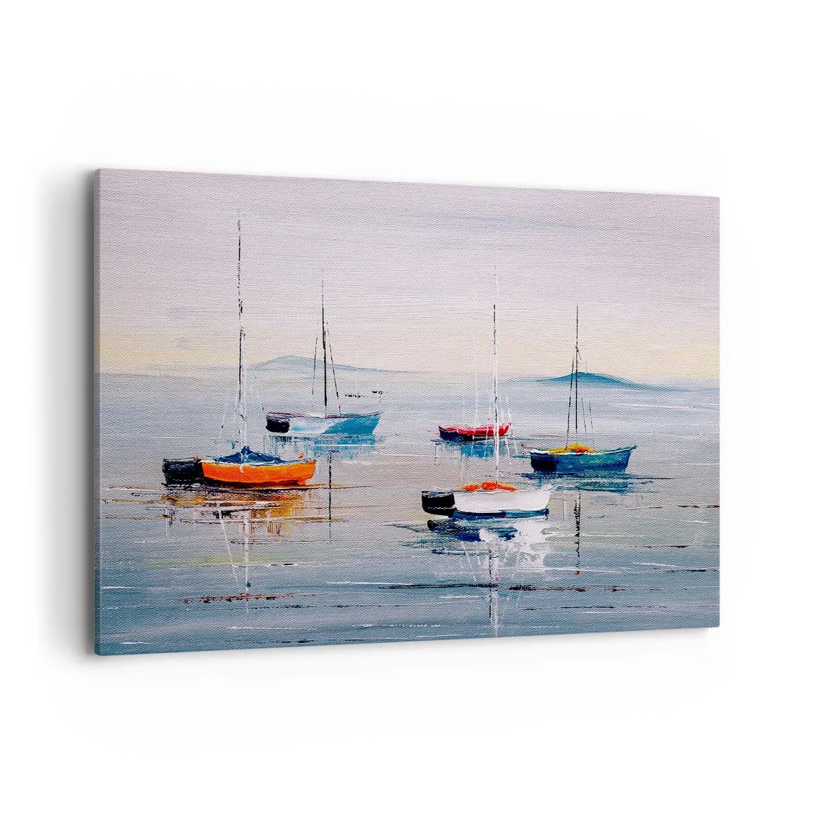 Schilderen op canvas - Een welverdiende rust - 100x70 cm