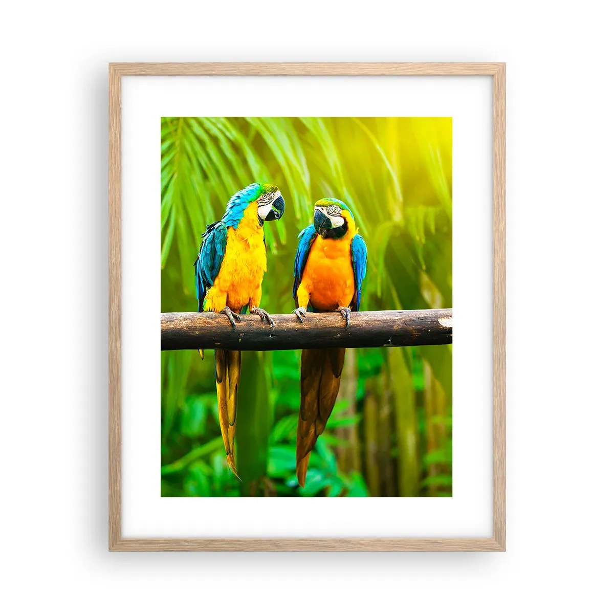 Een poster in een licht eiken lijst - En heb je gehoord dat ze...? - 40x50 cm