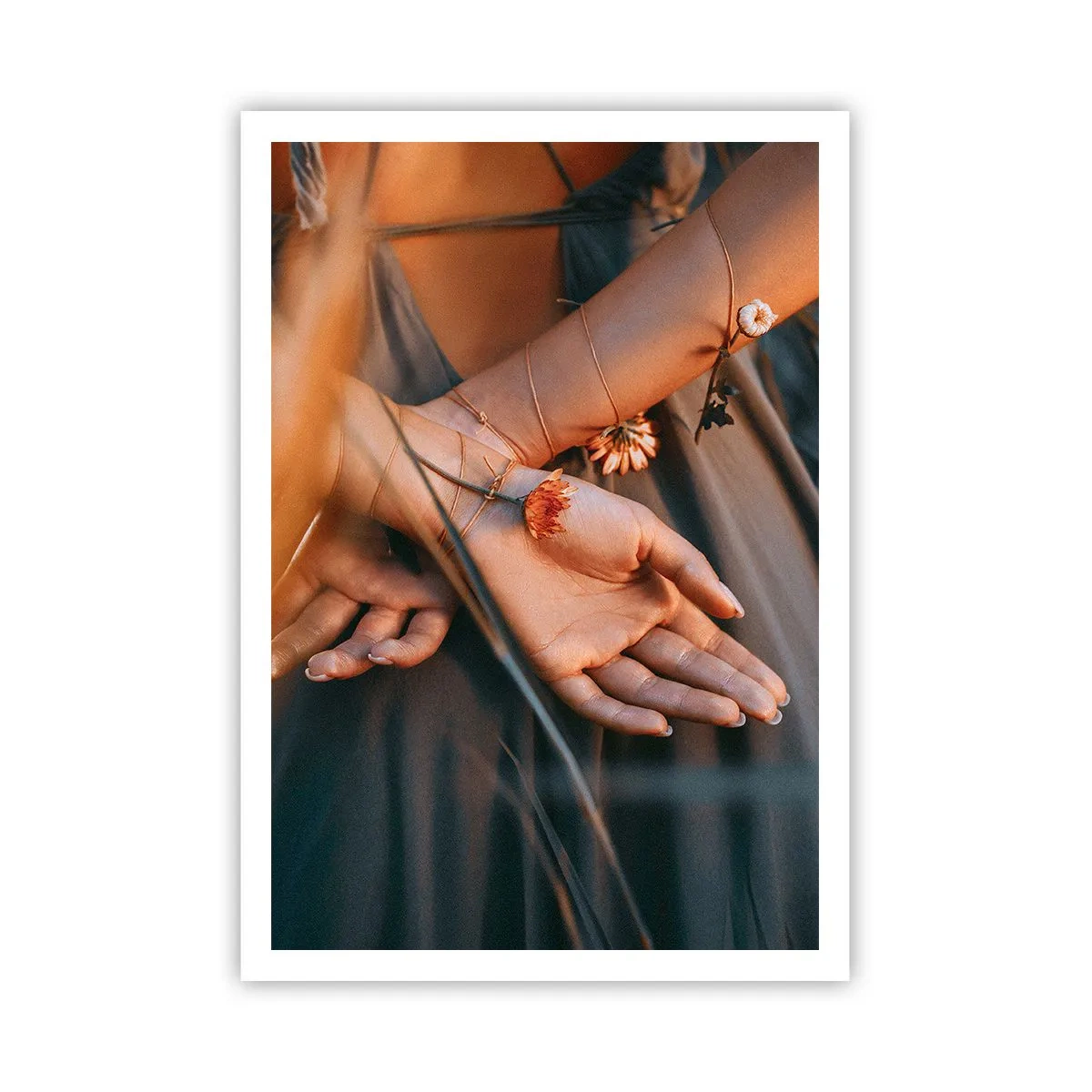 Poster - Verbonden met de natuur - 70x100 cm