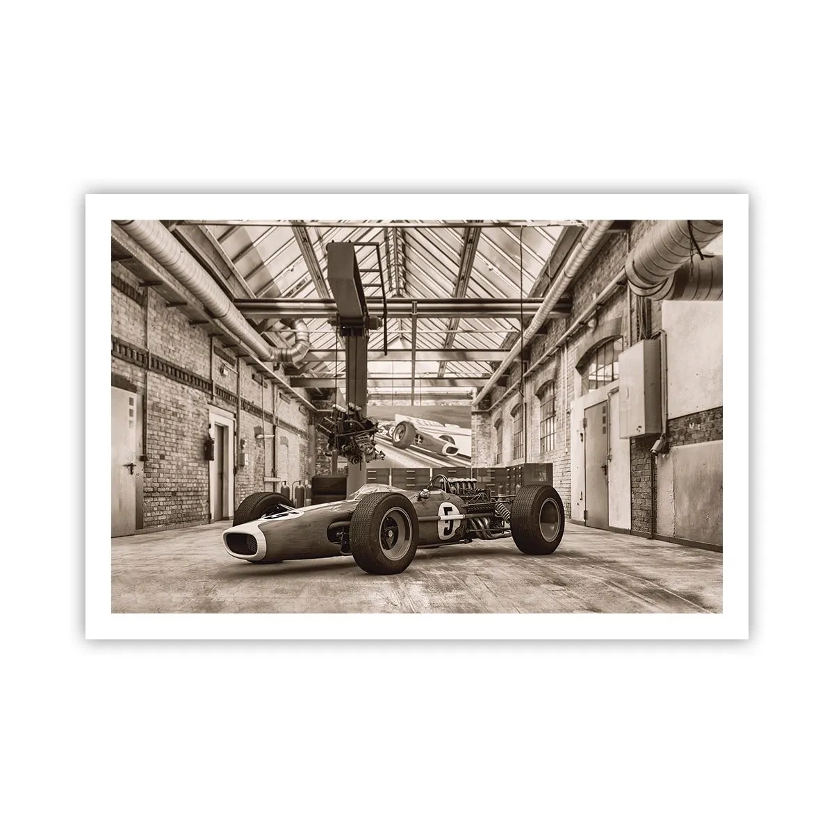 Poster - De rust van de winnaar - 91x61 cm