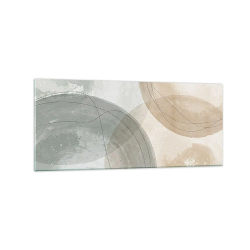 Schilderen op glas - Indringende werelden - 120x50 cm